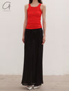 BASERANGE Heart-Shaped Hollow Vest Suspenders France BAS-TOHT-RB-SP25-MY RED (TOHT-RB-SP24)